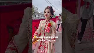 Single Mothers Wear Wedding Dresses