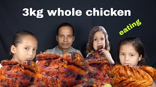 Spicy 3kg Whole Chicken Gravy Recipe | And Eating Mukbang Video | Eating Show ||