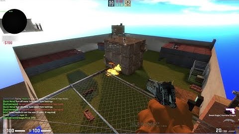 CSGO ZOMBIE SURVIVAL MOD MAP zm_camper_indian_csgo_refix On Ghostcap