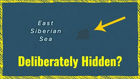 Exploring Secret Siberian Islands on Google Maps... De Long Islands