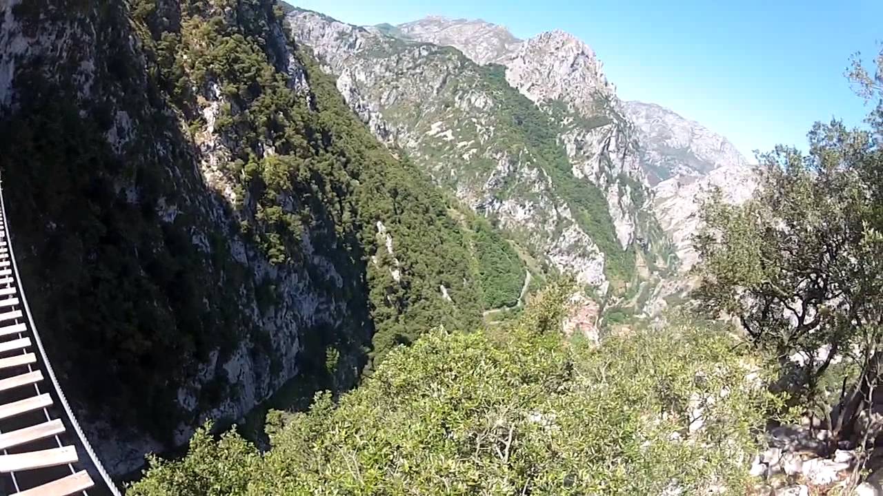 Puentes de la Ferrata de la Hermida (Cantabria) (20-Agosto-2013)