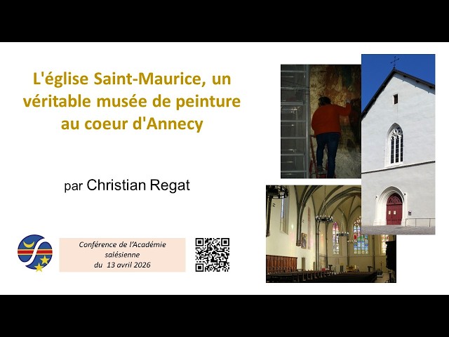 L'église Saint-Maurice, un véritable musée de peinture au coeur d'Annecy