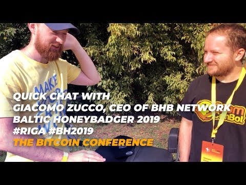 Bitcoin maximalist – Giacomo Zucco at Baltic Honeybadger 2019