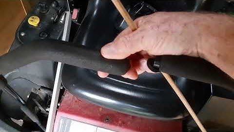 Update on steering adjustment on the zero turn