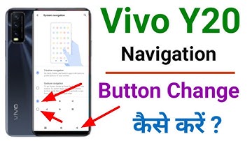 Vivo Y20G Navigation Button Change kaise kare l Vivo Y20g ka back button kaise change kare l