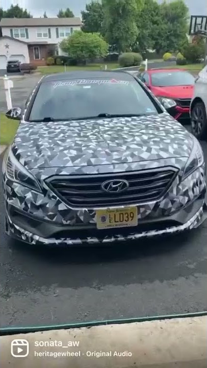 Hyundai sonata modified