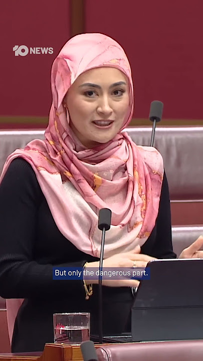 Australia Senator Delivers Gen Z Brainrot Speech In Parliament | 10 News