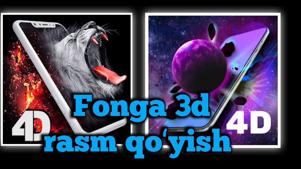 Phone Rasma Telefon ekraniga harakatli rasm qoʻyish 😱 #texnosfera #darslik #gallery ...