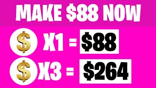Earn $88 By Signing Up x 1 App | Sign Up x 3 Apps $264 (Make Money Online 2022) screenshot 1