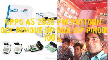 oppo a5 2020 pin pattern unlock ufi box#a52020#cph1931100% unlook isppinout #1clik unlook pin frp