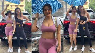 Neha Sharma And Aisha Sharma Glams Up In Gym Outfit 4