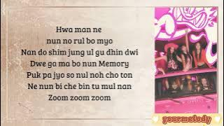 RED VELVET (레드벨벳) - Zoom (Easy Lyrics)