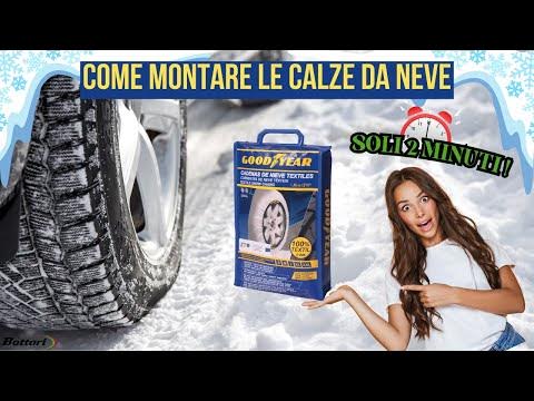 Come montare le Calze da neve omologate 