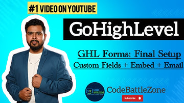 GHL Forms Final Tutorial || Custom Fields, Email Notifications & Embed Options Explained #ghl