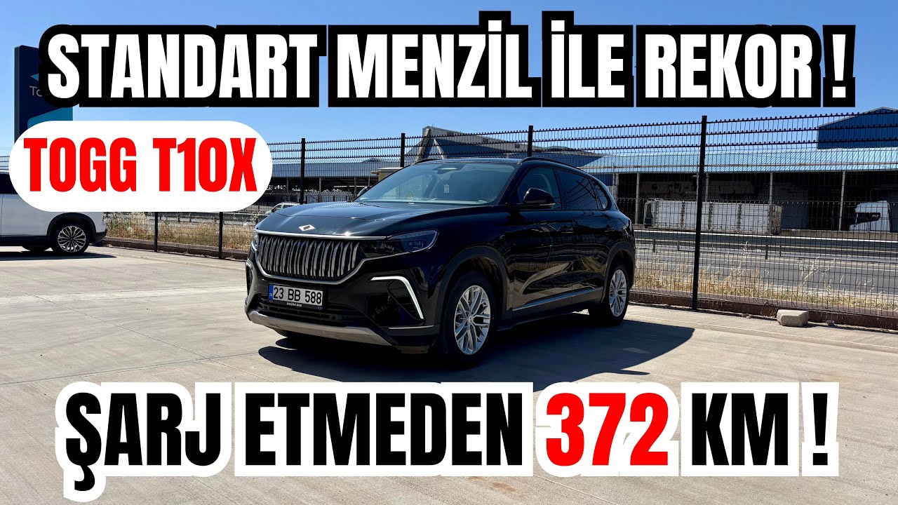 TOGG T10X Gerçek Menzil Testi . / Standart Menzil Rekoru ! / Fabrika Verisinden Daha Fazlası .