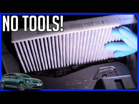 How to Replace Air Cabin Filter Volkswagen Golf 2015-2022