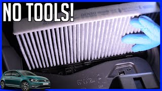 How to Replace Air Cabin Filter Volkswagen Golf 2015-2022 | EASY!