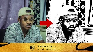 Learn how to Create the THRESHOLD effect. (Photoshop)