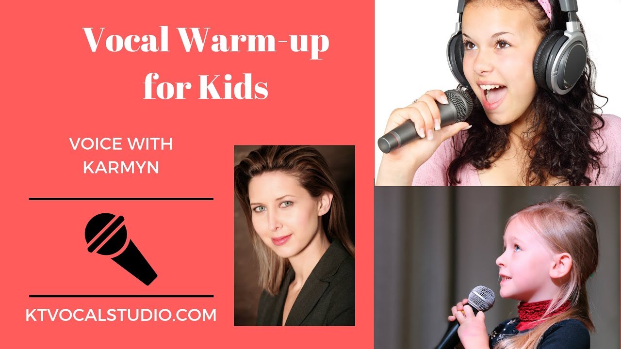 Warm Ups For Kids And Pre Teens Youtube Vocal Lessons Warm Up For Kids Singing Course