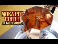 How to make pot coffee in 60 seconds