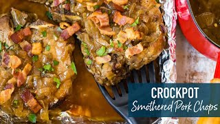 Crockpot Smothered Pork Chops!