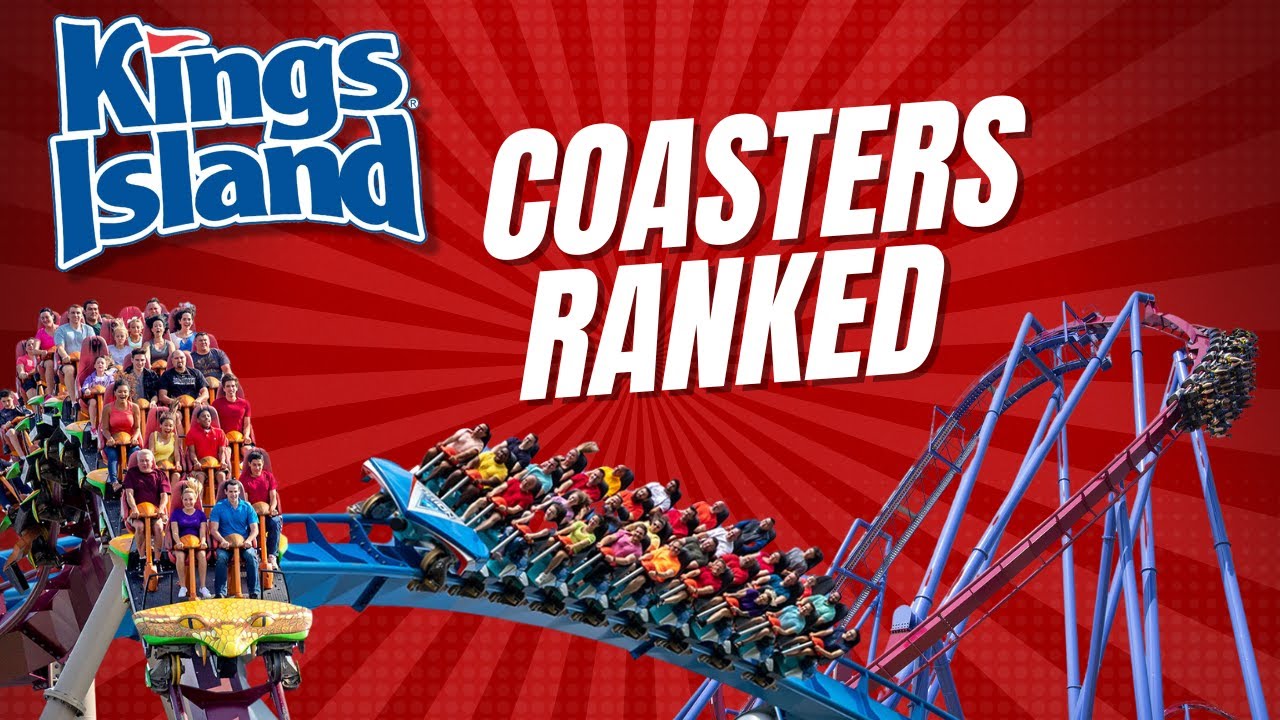 Kings Island's BEST Roller Coasters Ranked!