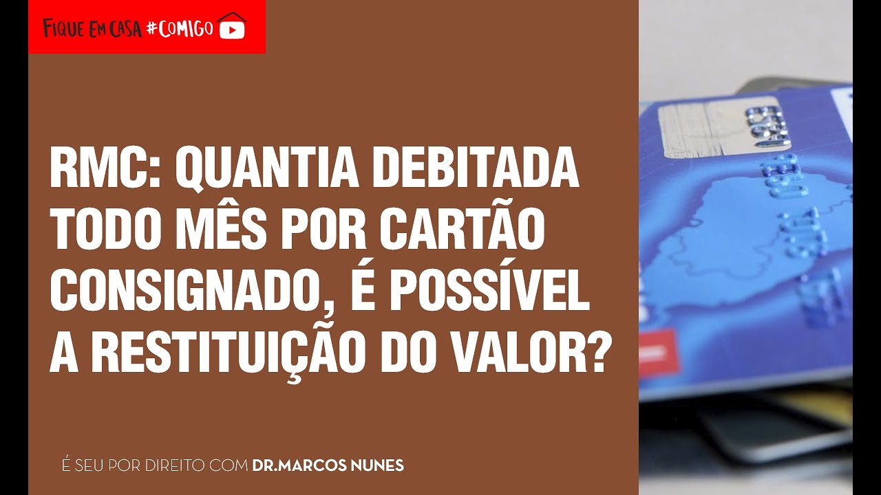 Monaliza Krepe - 🟤RMC ( reserva de margem consignável) é um cartão de  crédito consignado, muitos consumidores adquirem o cartão RMC, acreditando  estar contratando um empréstimo consignado, pois os bancos não explicam