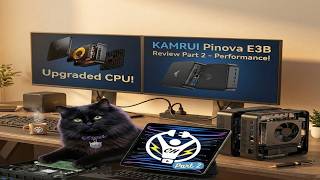 PART 2: Kamrui Pinova Mini with Ryzen V2748 - E3B Mini PC with Triple Display #kamrui