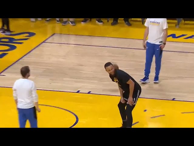 Steph Curry's pregame shooting routine. : r/nextfuckinglevel