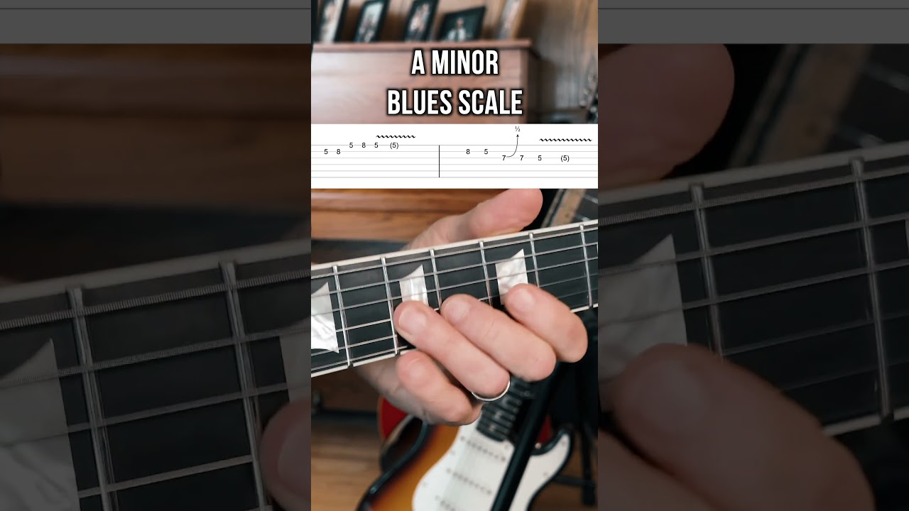 A Minor Blues Scale - Easy Lick