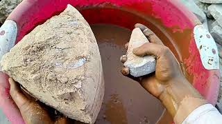Soft creamy Mud Dirt Full water crumbling in Tub🔥✨@GoldenStarAsmr  screenshot 4