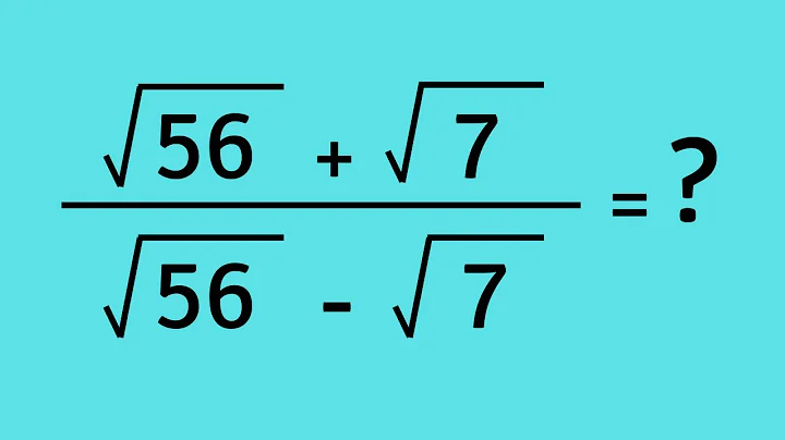 Nice Square Root Math Simplification | Mathematics Exam | Can you solve? |