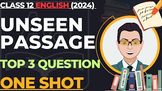 UNSEEN PASSAGE | ENGLISH | CLASS 12 | CBSE | 2023 |  @believestudy_65
