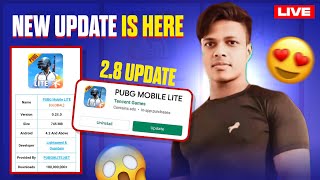 Pubg mobile lite||new update0.28.0||live stream||joined with teamcode 👍👍