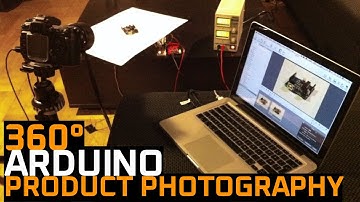 360 Product Photo Capture with Arduino