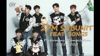 2PM Subunit & Member Featured Songs | Performance Compilation 2011-2020