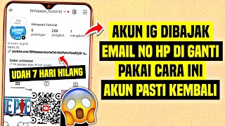 Akun Ig Hilang Email Dan No Hp Di Ganti  Cara Pulihkan Akun Instagram Terbaru 2026