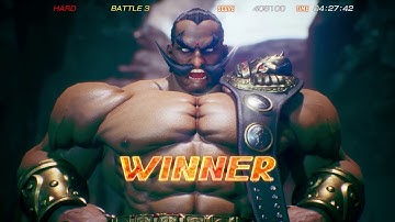 Fighting EX Layer PC - Darun, Arcade Mode (Hard Difficulty)