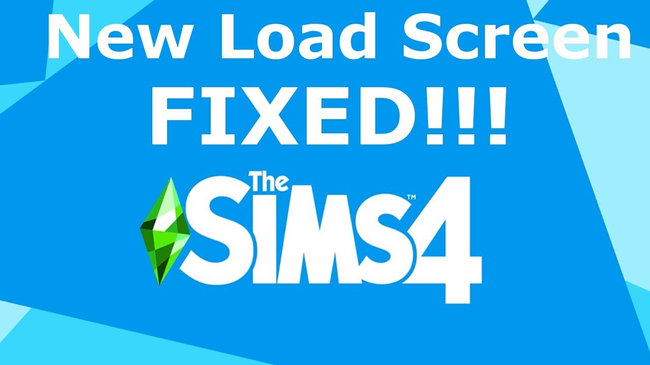 New Load Screen FIX!!! - YouTube