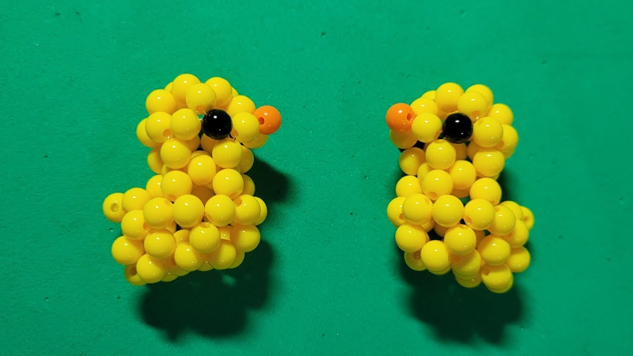 Pato de Miçangas Passo a Passo