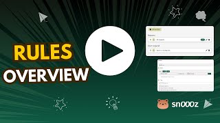Introduction to Rules in Snoooz