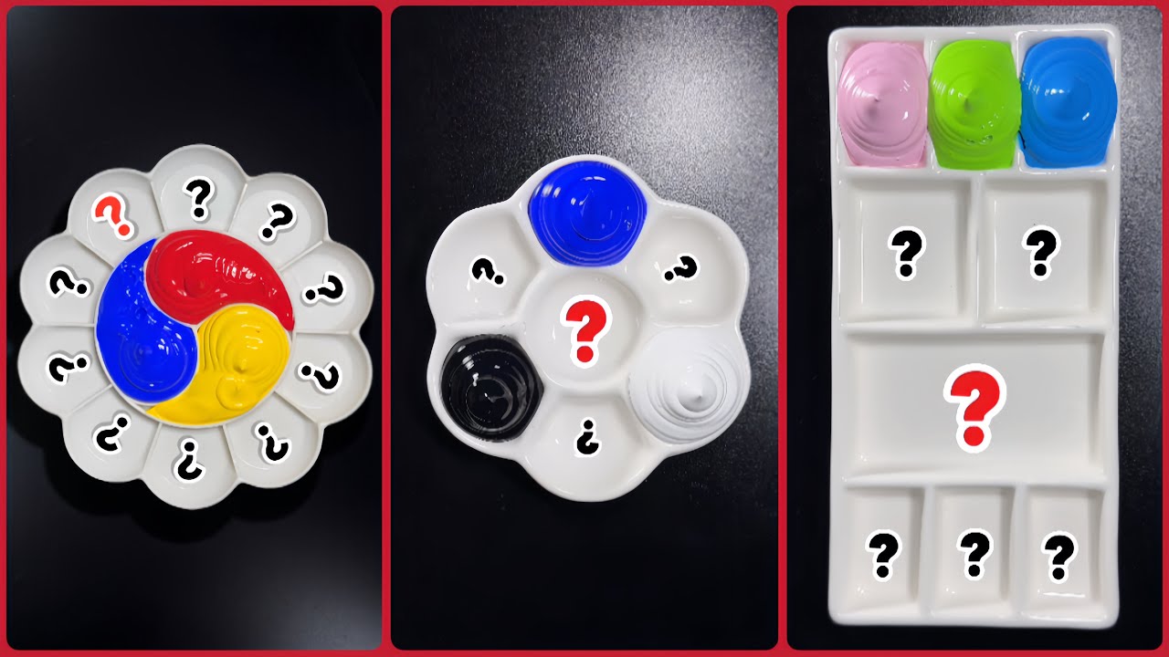Relaxing Video | The Following is a Compilation of 10 Color Mixing Videos || Color Nood