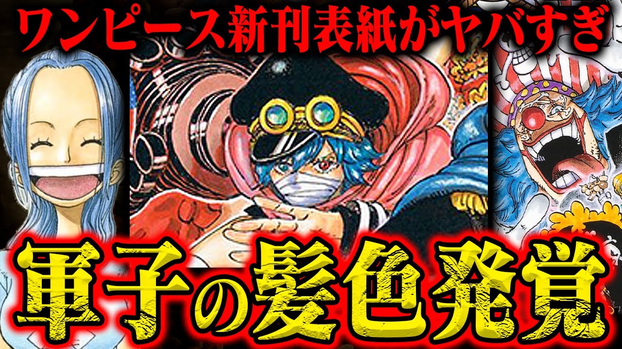 【表紙に潜む謎】軍子の髪が「青」である理由!ビビ、バギーとの繋がりを示唆?オッドアイはイム様由来なのか【ワンピース113巻】 - YouTube
