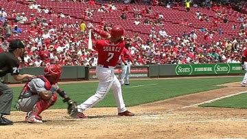 STL@CIN: Suarez knocks in Phillips on an RBI double