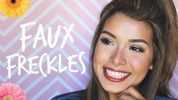 Faux Freckles Makeup Tutorial | ItsMandarin