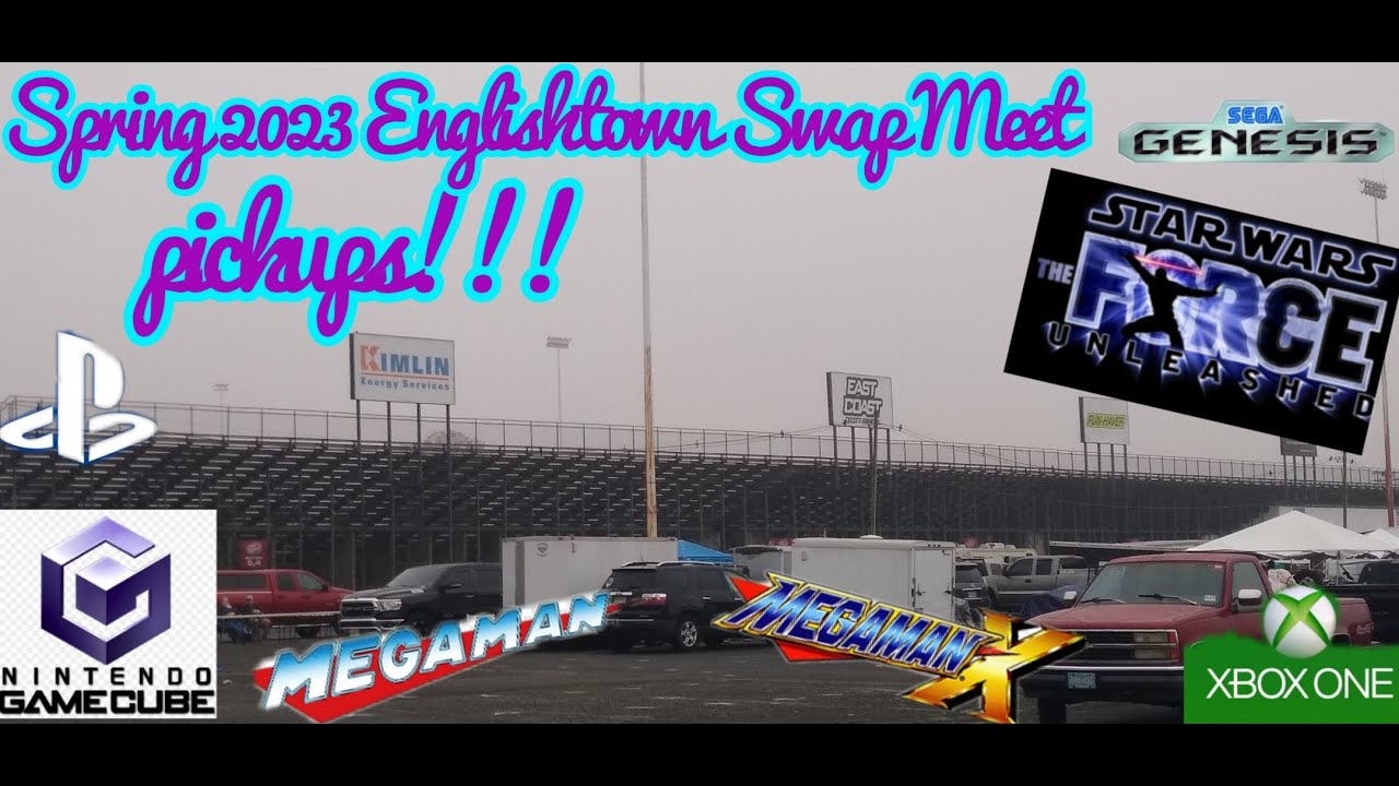 Spring 2023 Englishtown Swap Meet pickups!!! Gaming Pickups 5 YouTube