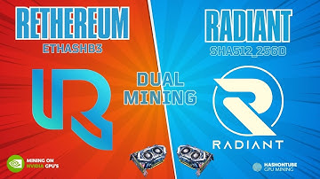 Rethereum (RTH) & Radiant (RXD) - DUAL MINING - A Step-by-Step Guide