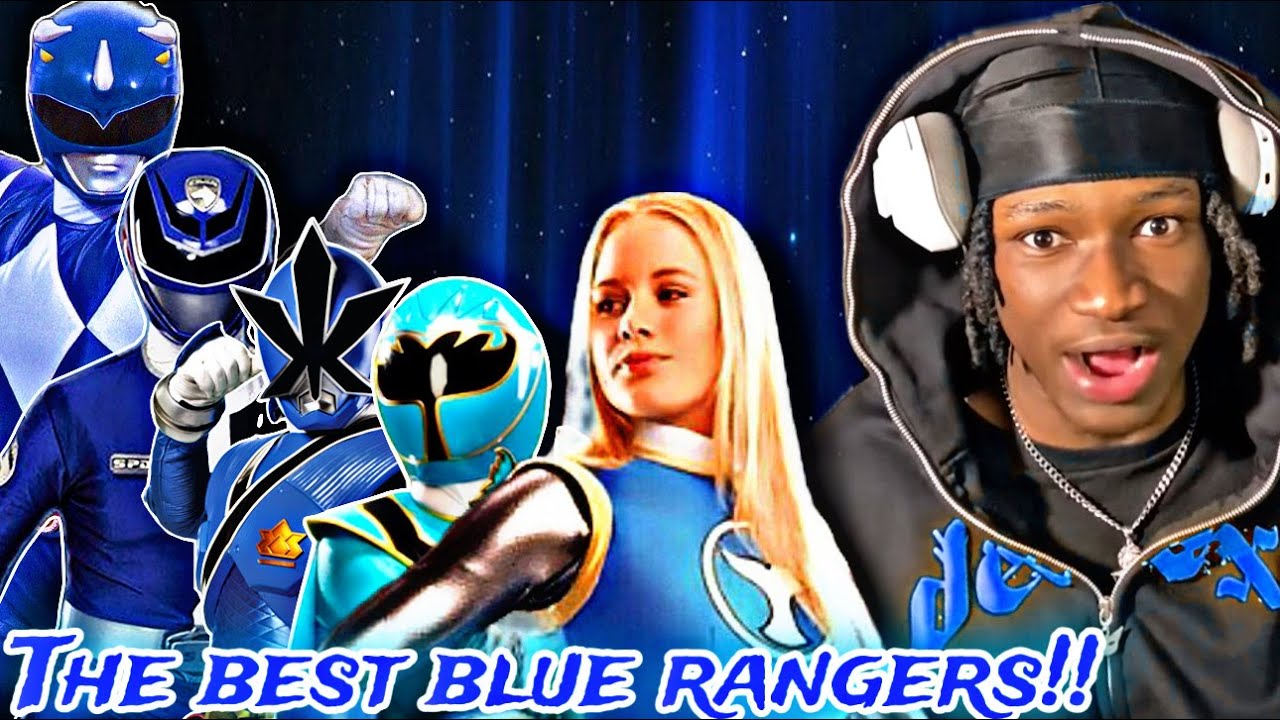 TOP 20 BLUE POWER RANGERS| REACTING TO WATCH MOJO