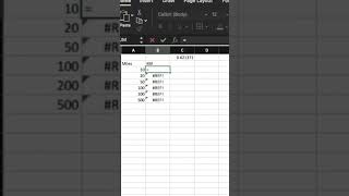 Convert Miles To Kilometers in Excel - Excel Tutorial #shorts