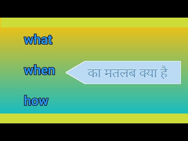 How are you Doing Today Meaning in Hindi/How are you Doing Today का अर्थ या  मतलब क्या है 